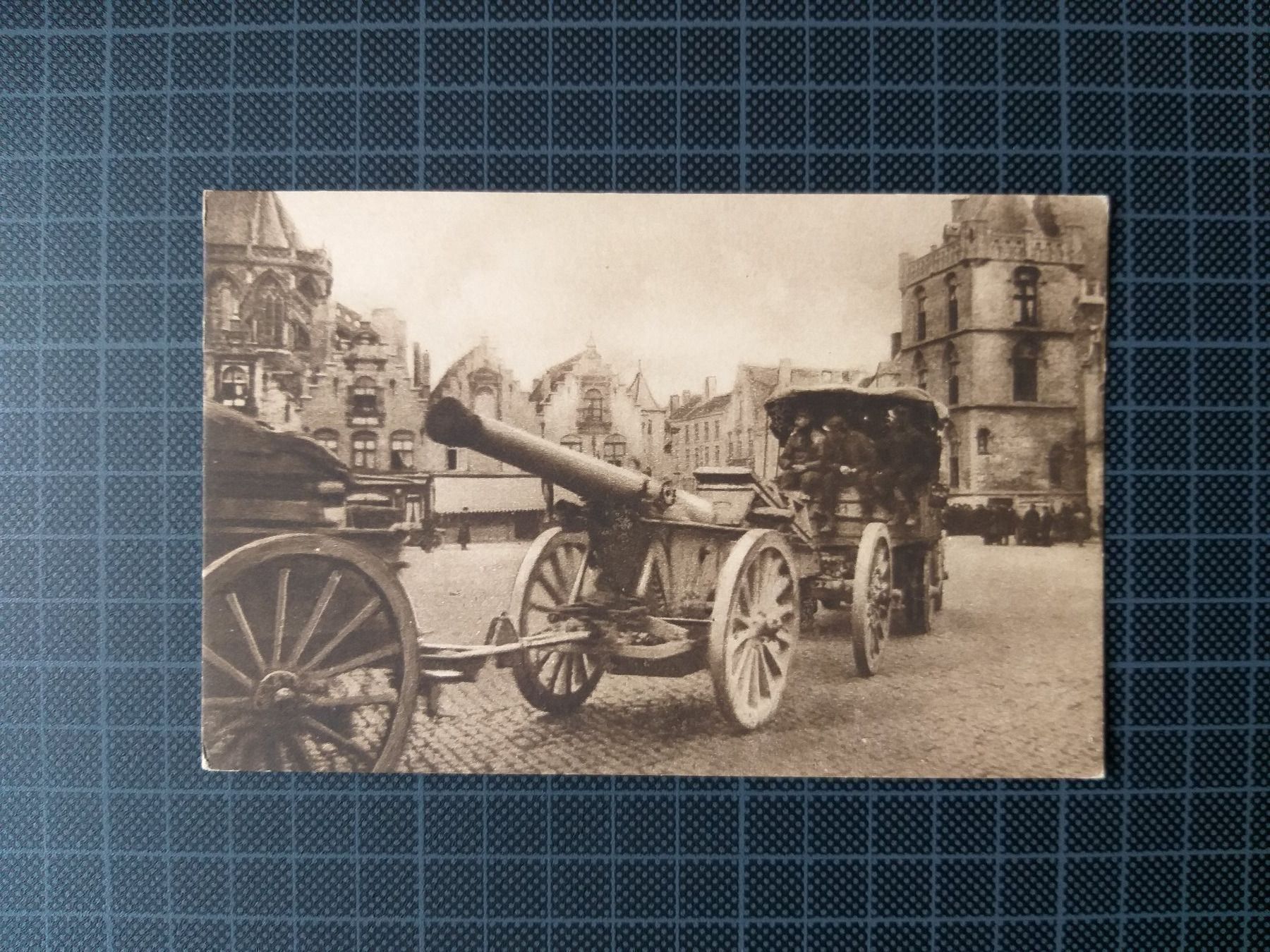 Uniformi: Postkarte 75 mm Kanone – Usato da Bauma venduto da SwissMilitaria