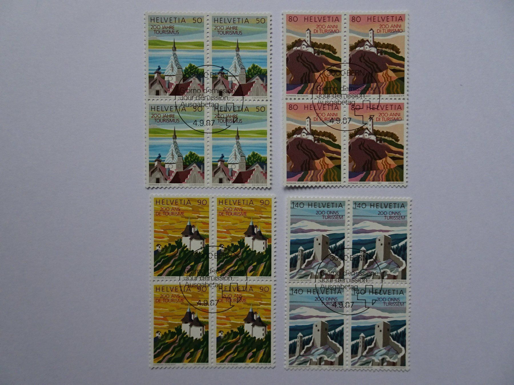 Tous les timbres: 1987 – Neuf (Voir description) à Aadorf par Chnorli-Furz