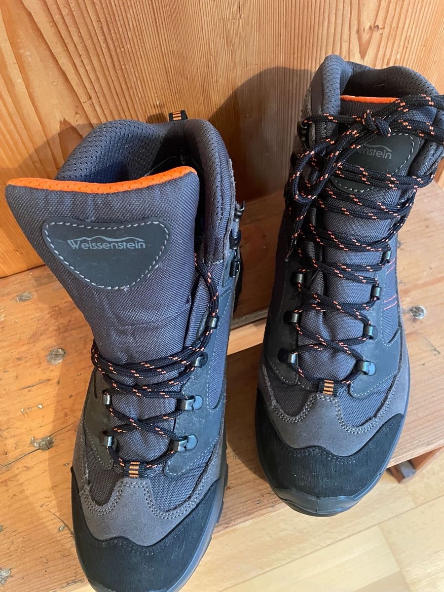 Herrenschuhe: Weissenstein Wanderschuhe, Grau, Neu, Gr. 43 – Neu und originalverpackt aus Zürich von pie_9tng