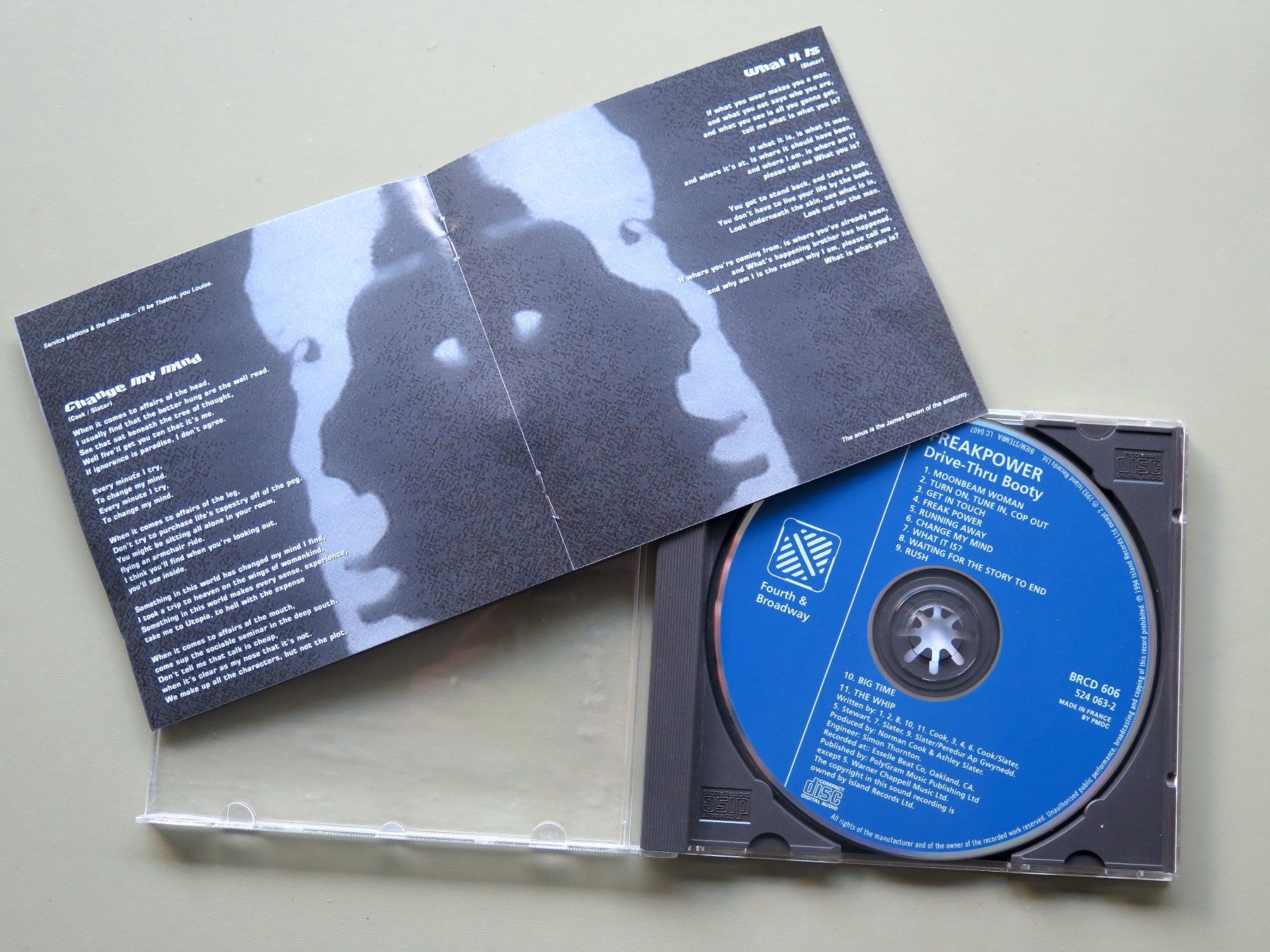 CD: (p) CD FREAKPOWER:  Drive-thru booty, 1994 – Usato da Bern venduto da Balzamico 2