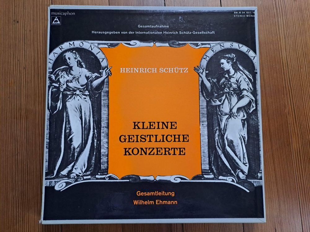 Schallplatten: SCHÜTZ - KLEINE GEISTLICHE KONZERTE | Kaufen auf Ricardo