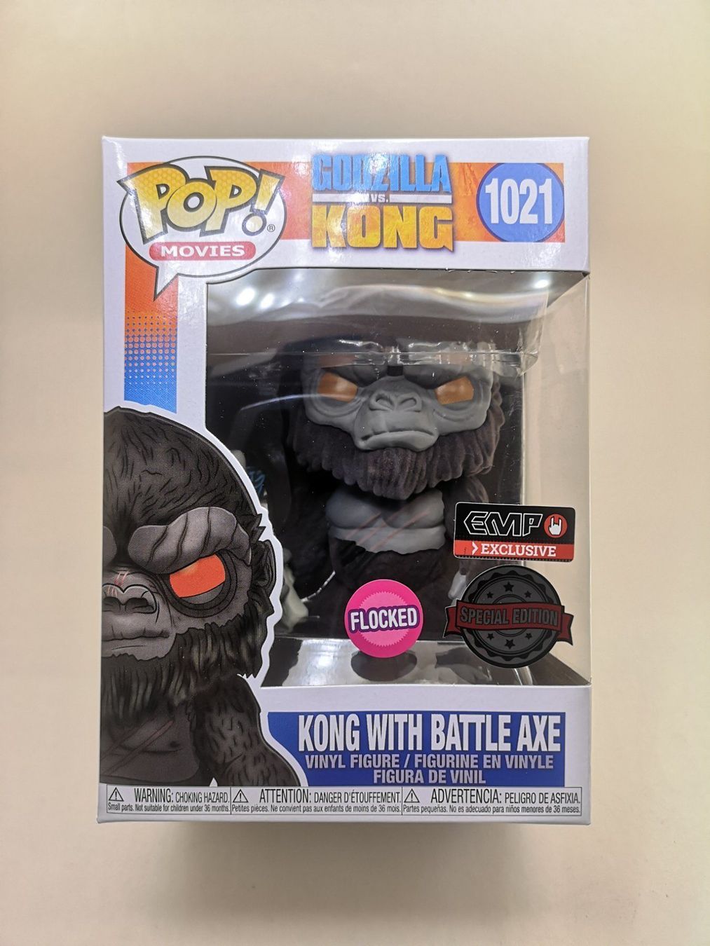 Funko Figuren: Funko Pop Kong with Battle Axe #1021 – Neu und originalverpackt aus Riehen von _TheCollectorShop_