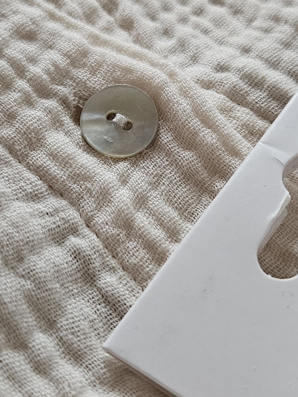 Camicette: YEMOCEAN Hemd hell beige L/XL Musselin Bio-Baumwolle  – Nuovo (secondo la descrizione) da Anwil venduto da tamoos 9