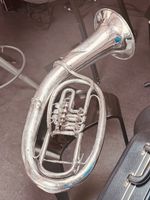 Miraphone Tenorhorn, B, silber, 3ventilig, Blasmusik, Brass