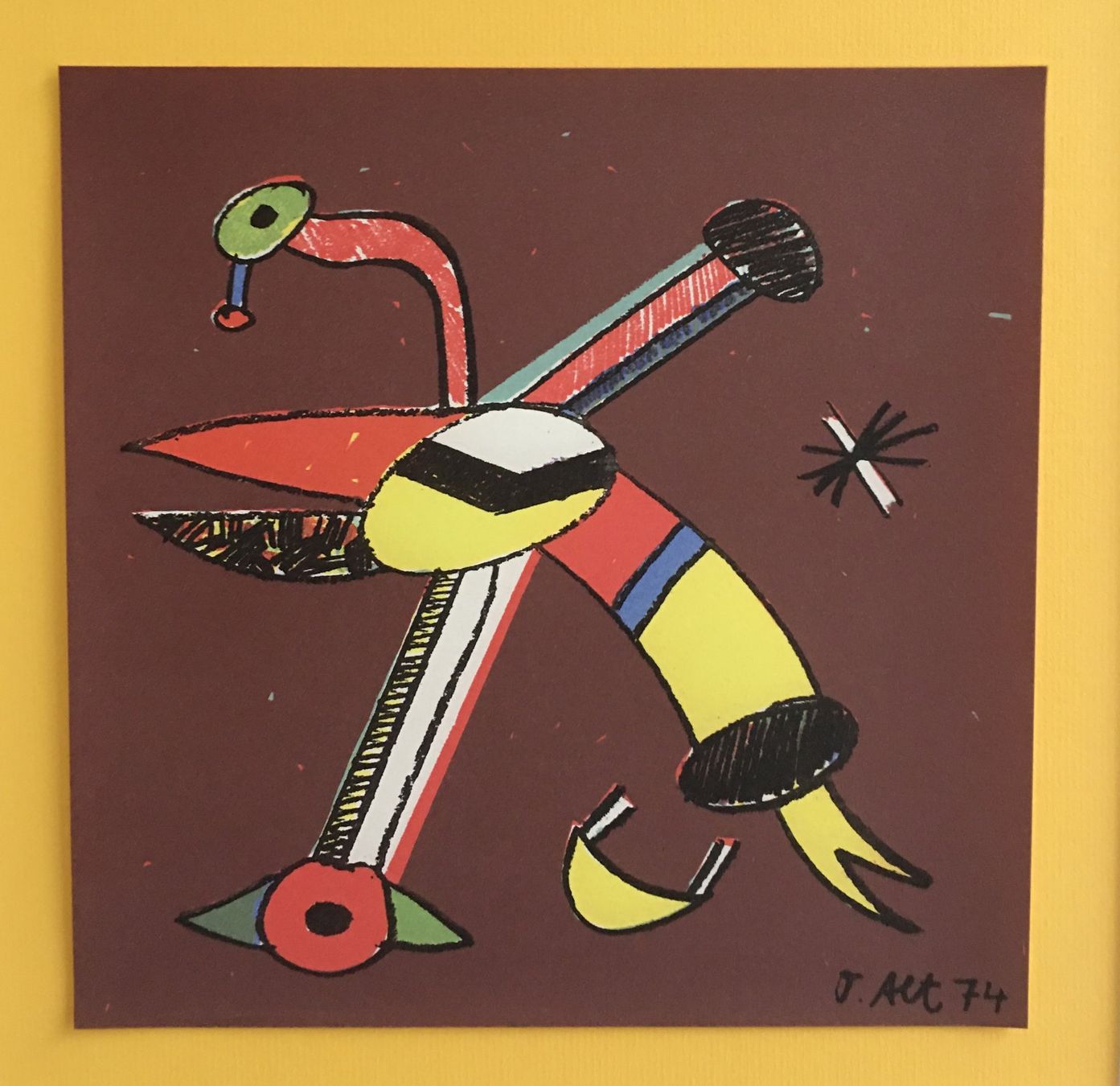 Grafica & Litografie: Otmar Alt   Original Farblithographie   "Pelikan" – Usato da Nennigkofen venduto da Sommersonnen 3