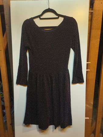 Glitzeriges Kleid für die Festtage, Grösse 40, Topshop