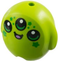 LEGO 6330pb11 Utensil Pillow Plush Toy with Alien Face