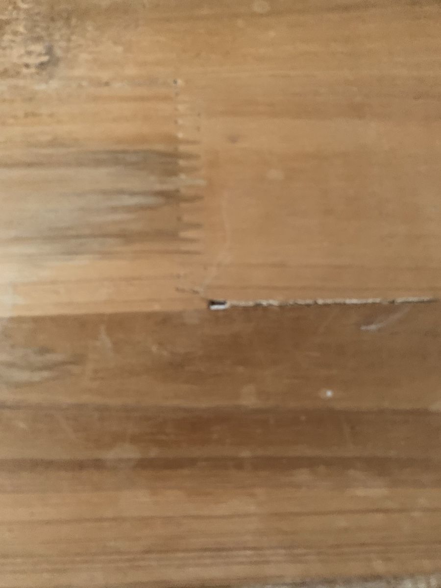 Tische: Holztischli mit Herz-Ausschnitt Shabby Chic – Gebraucht aus Ellikon an der Thur von Bali1999 3