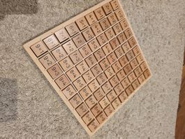 Holz Mathematik Kinder Spielzeug Multiplikation