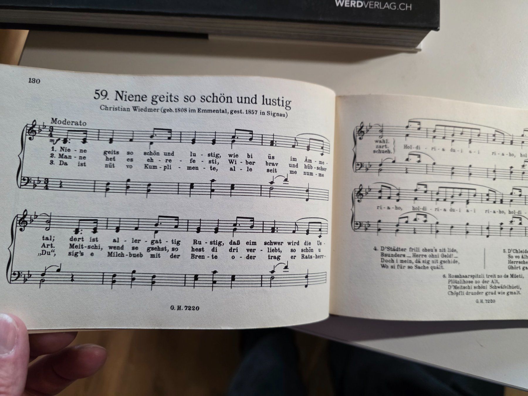 Libri: Lieder aus der Heimat - Friedrich Niggli - 1930 – Usato da Walterswil BE venduto da Lonitti 6