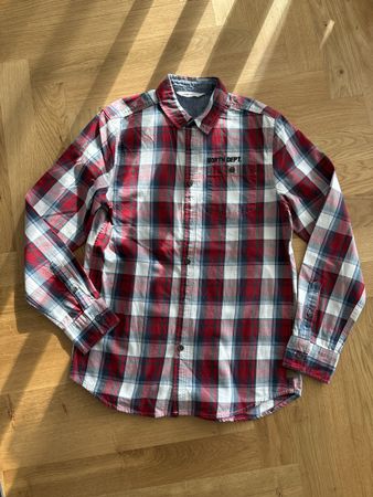Kariertes Hemd von H&M, Grösse 158