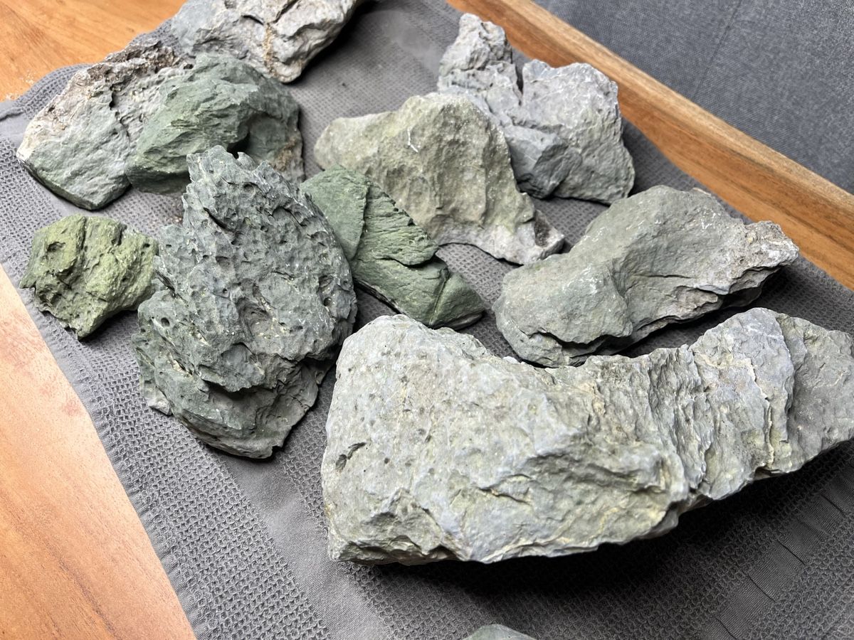 Minerali & Pietre curative: Aquarium Steine Set – Usato da Wauwil venduto da tna