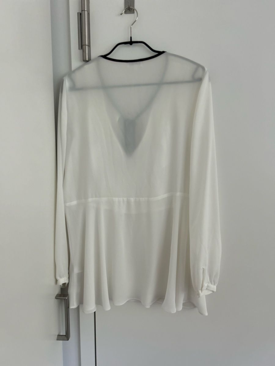 Claudie Pierlot Camicette: Bluse Claudie Pierlot Weiss – Usato da Zürich venduto da Robin_zh2 1