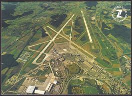 FLUGHAFEN ZÜRICH KLOTEN, ca. 1980, Karten-Nr. 77-1603