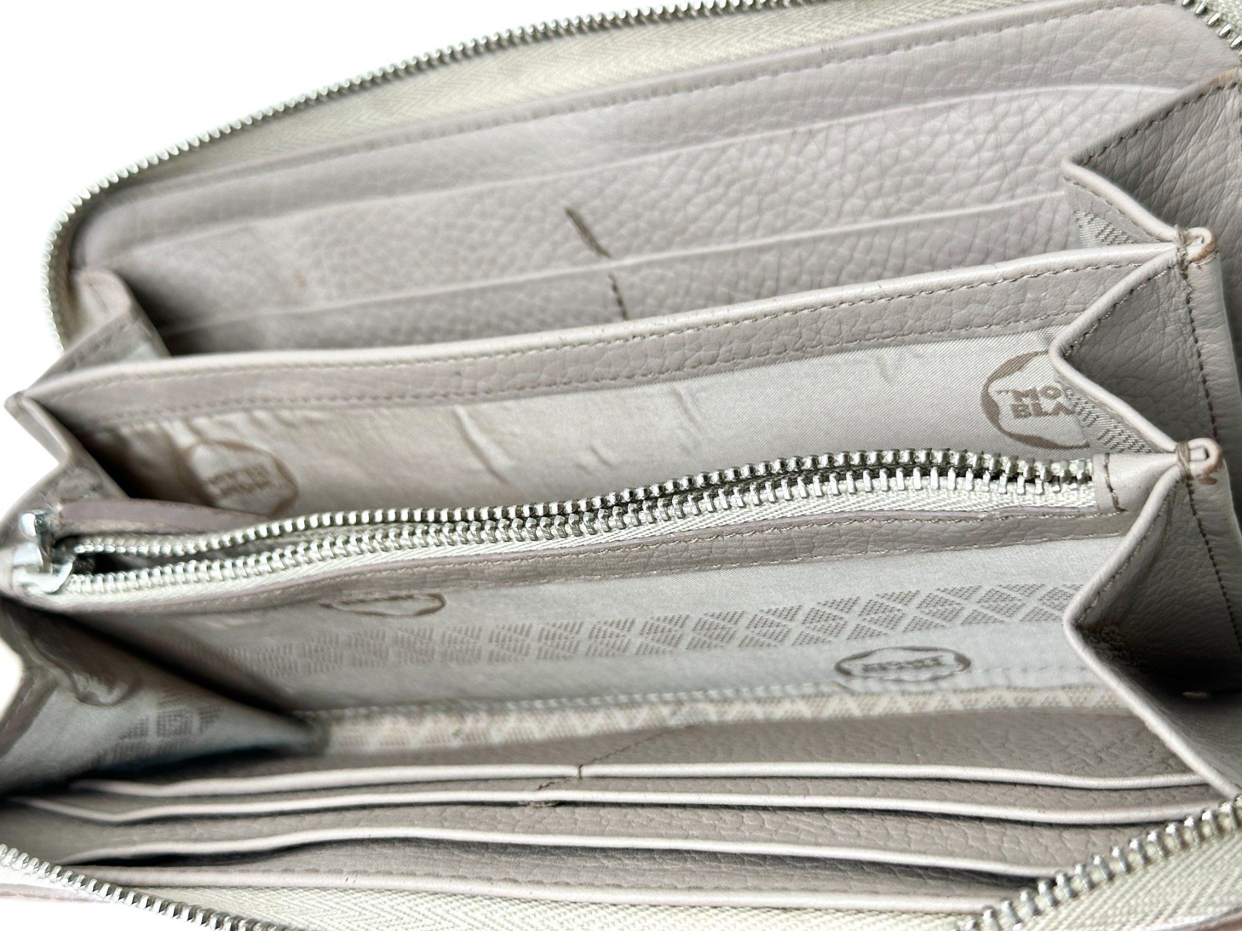 Montblanc Portafogli: Montblanc Portefeuille en cuir beige – Usato da Morges venduto da vintiques 4