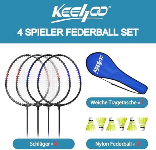 Jeux: Federball Badminton Schläger of 2 oder 4 Erwachsene Kinder – Neuf avec emballage d'origine à Hundwil par pac_6jh8 2