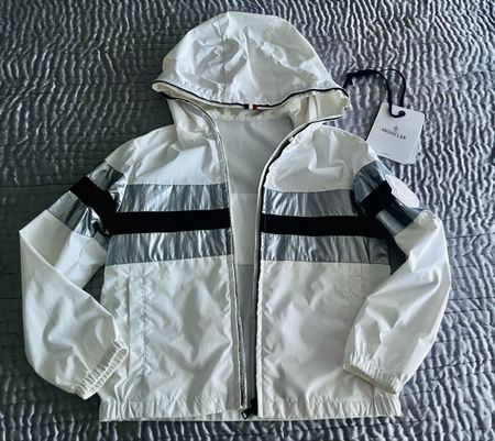 MONCLER Regen/Wind Jacke Kapuze Gr. 10A/140  Unisex