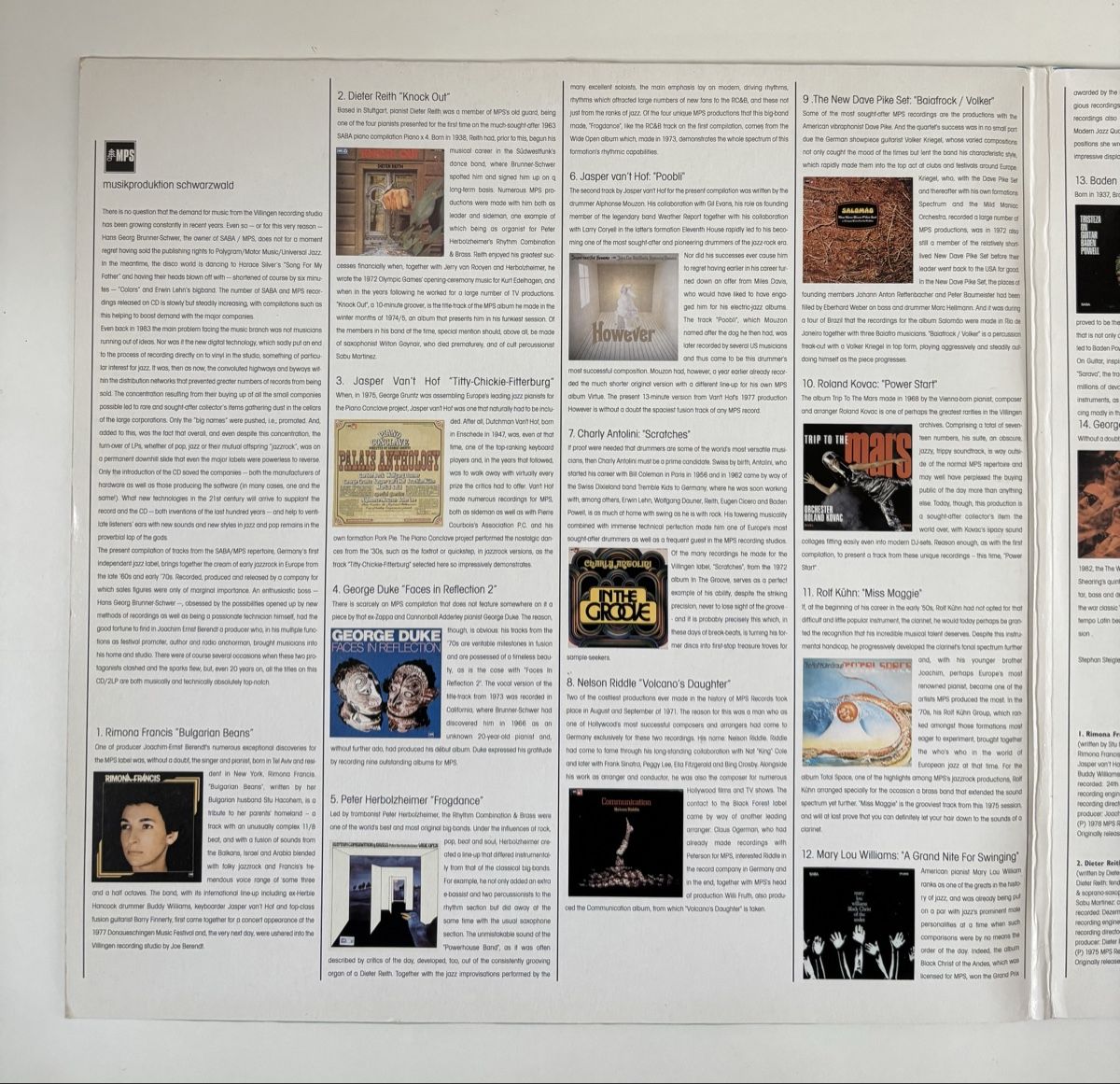 Dischi in vinile: Between Or Beyond The Black Forest 2 MPS 2 x Vinyl EX/EX – Usato da Neuchâtel venduto da Deivid2 2