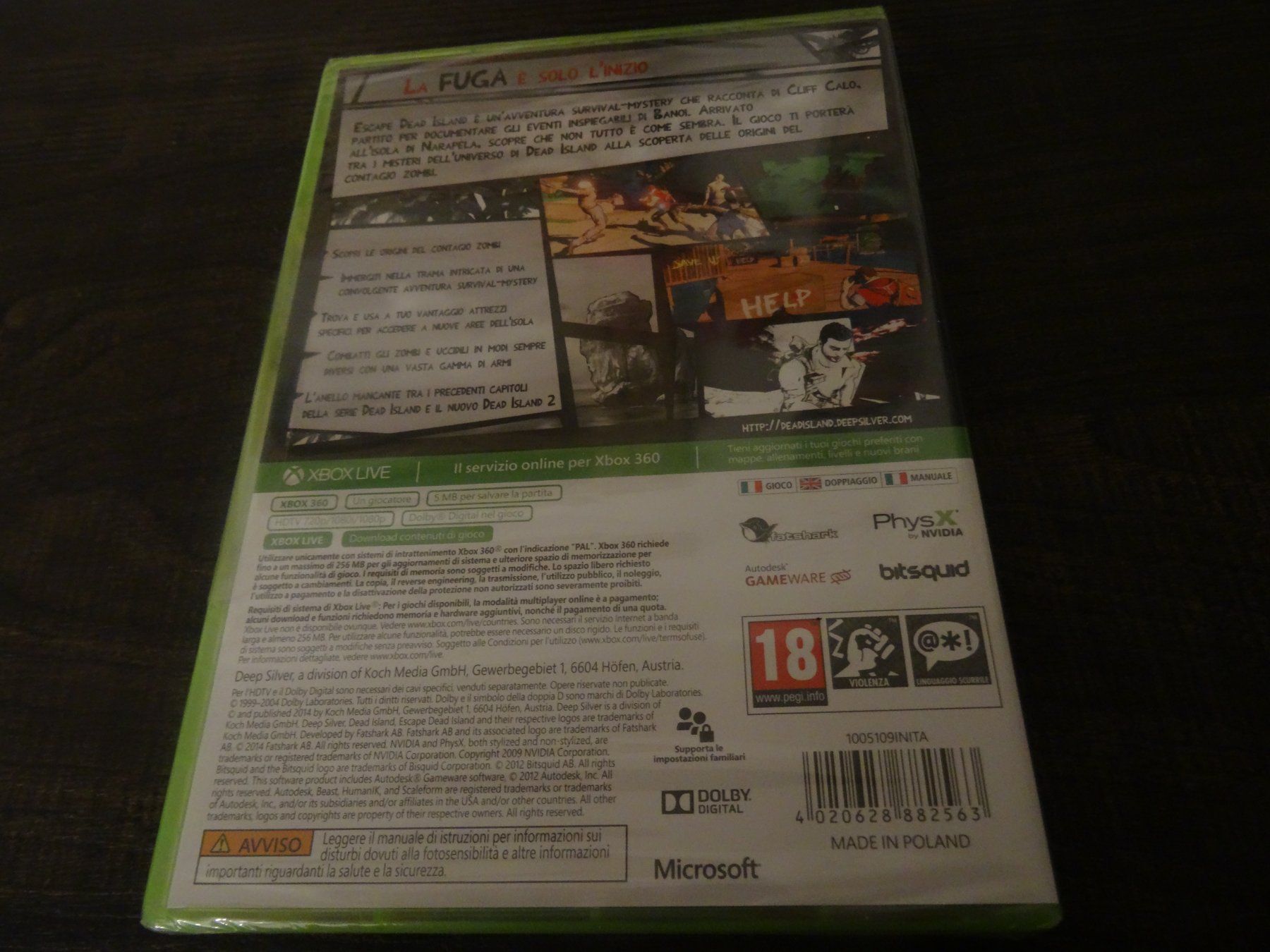 Microsoft Giochi: Escape Dead Island XBOX 360 NEUWARE – Nuovo e nell'imballaggio originale da Olten venduto da Disc-Ausverkauf 1