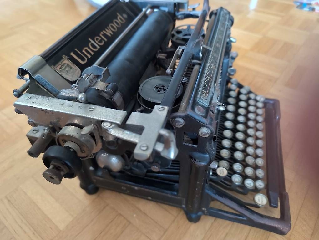 Underwood Schreibmaschinen: Underwood Nr. 5 Schreibmaschine – Defekt aus Winterthur von Sasyon 2