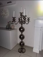 Massiver Kerzenständer Silber Design, Top Zustand!
