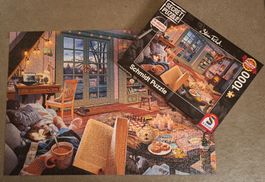 Puzzle 1000 Teile Schmidt - Secret Puzzle Stube Steve Read