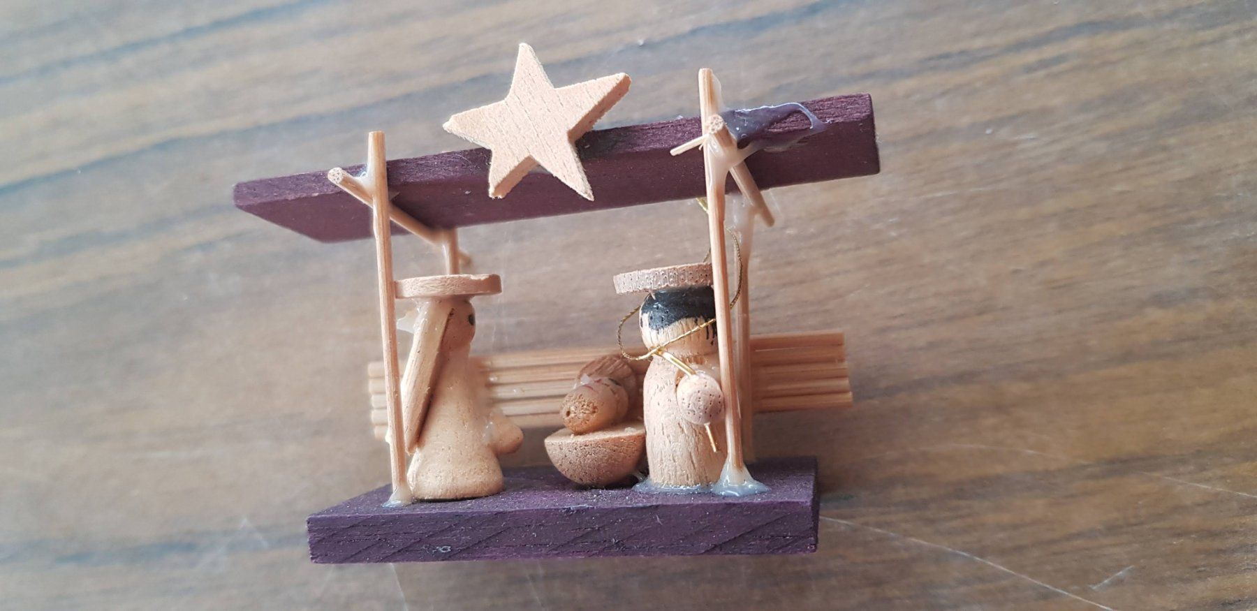 Alle Dekorationen: Erzgebirge Krippe Miniatur – Gebraucht aus Mörschwil von lindaswunderkiste 4