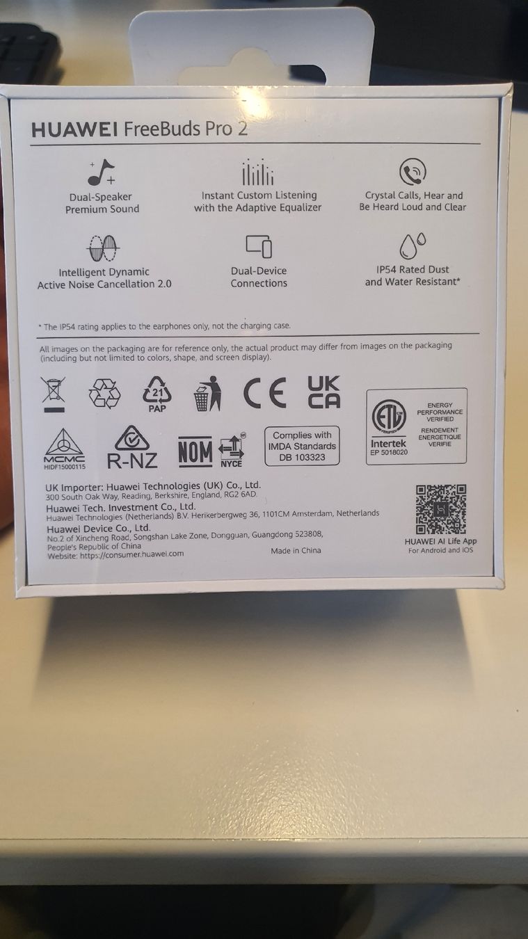 Huawei Kopfhörer: Huawei FreeBuds Pro 2 - New – Neu und originalverpackt aus Crissier von tho_w7pg 3