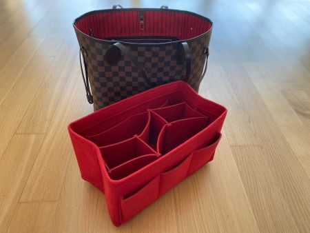 Organizer rot für Neverfull MM Tote Tasche