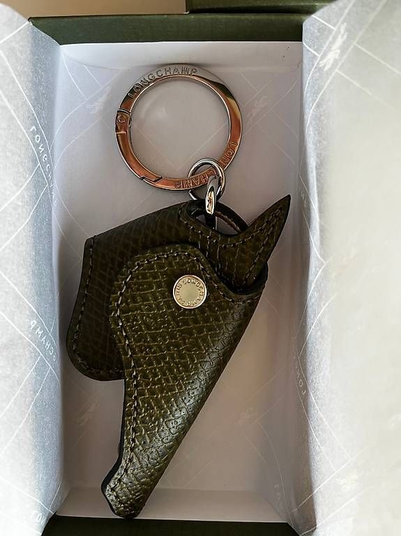 Longchamp Portachiavi: Porte-clefs en cuir Longchamp – Nuovo e nell'imballaggio originale da Lausanne venduto da inesacl 1