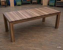 Tisch Massivholz Nussbaum, Massivholzplatten