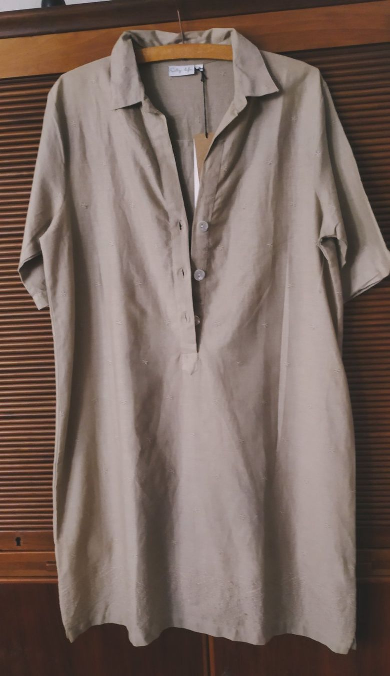 Robes: Robe en lin/coton gr. M – Neuf avec emballage d'origine à Chezard St-Martin par Loucail 2