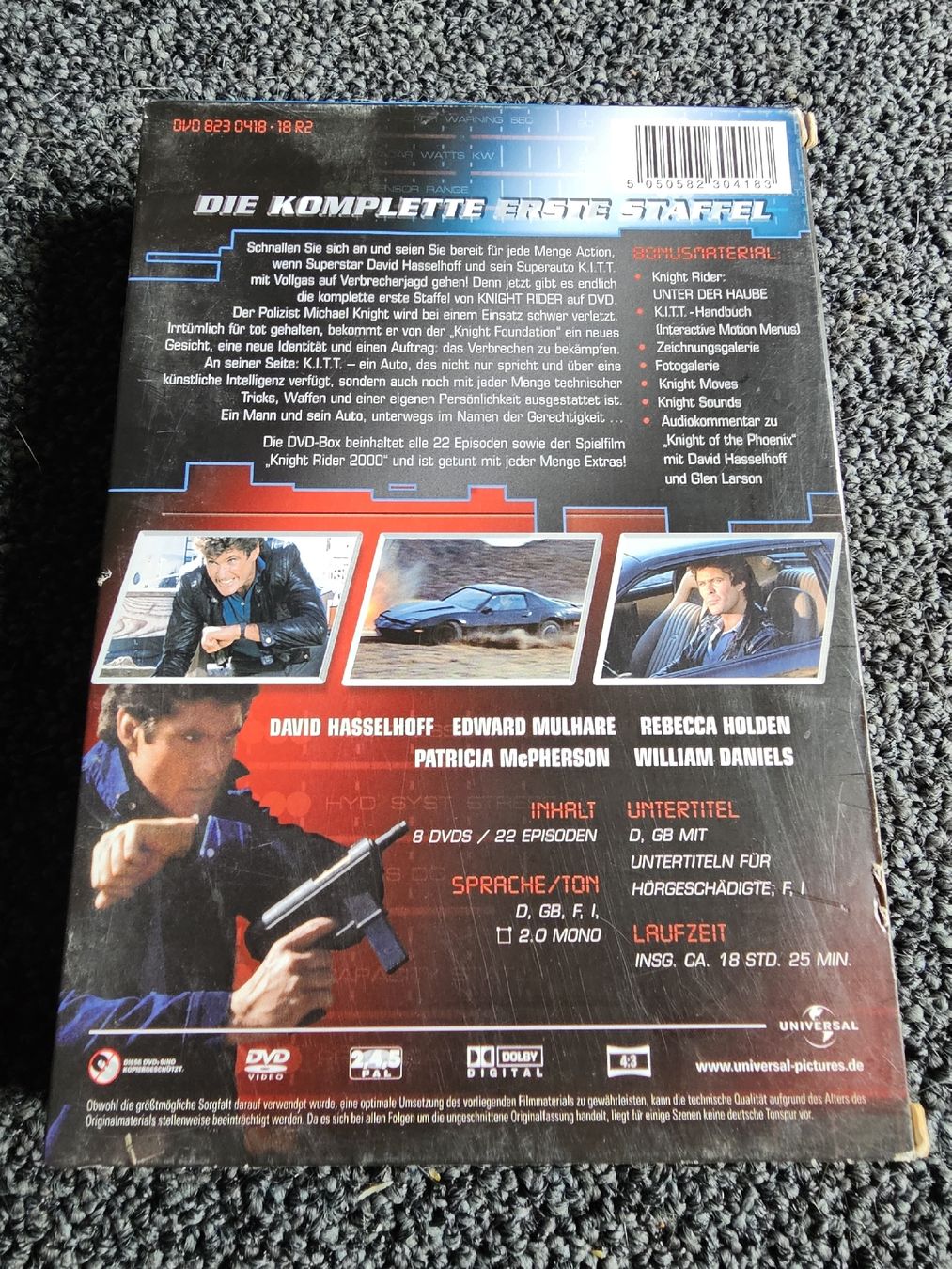 Tutti i DVDs: Knight Rider Staffel 1  – Usato da Ruswil venduto da jan_bxl5 1