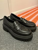 Stradivarius Loafer schwarz Gr. 37