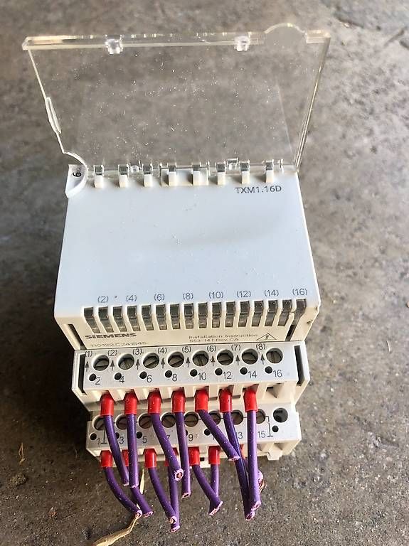 Componenti elettronici: Siemens TXM1.16D - Digital-Eingangsmodul mit 16 Datenpunkten – Usato da Appenzell venduto da OcclineGmbH 3