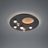 LED Deckenleuchte, Sterne, Mond, 50 cm Ø