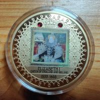 Farbmedaille Elizabeth I PP