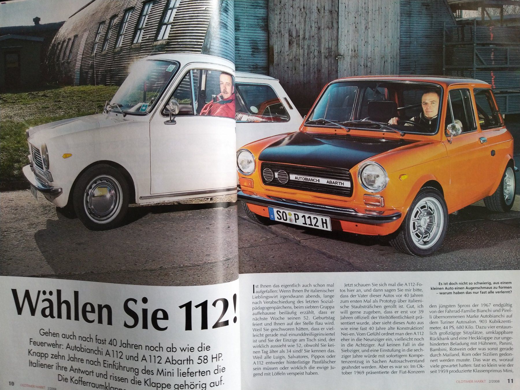 Riviste & Magazine: Magazin Oldtimer Markt Nr.2/ 2008 A112/Neumann/Bugatti/Merc – Usato da Bern venduto da micky031 1