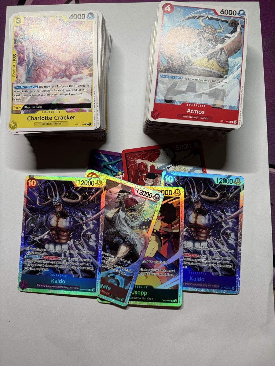 Bandai Sammelbilder & Trading cards: OP17 Bulk divers ab 1.- – Gebraucht aus Kilchberg ZH von TCG-Dealer