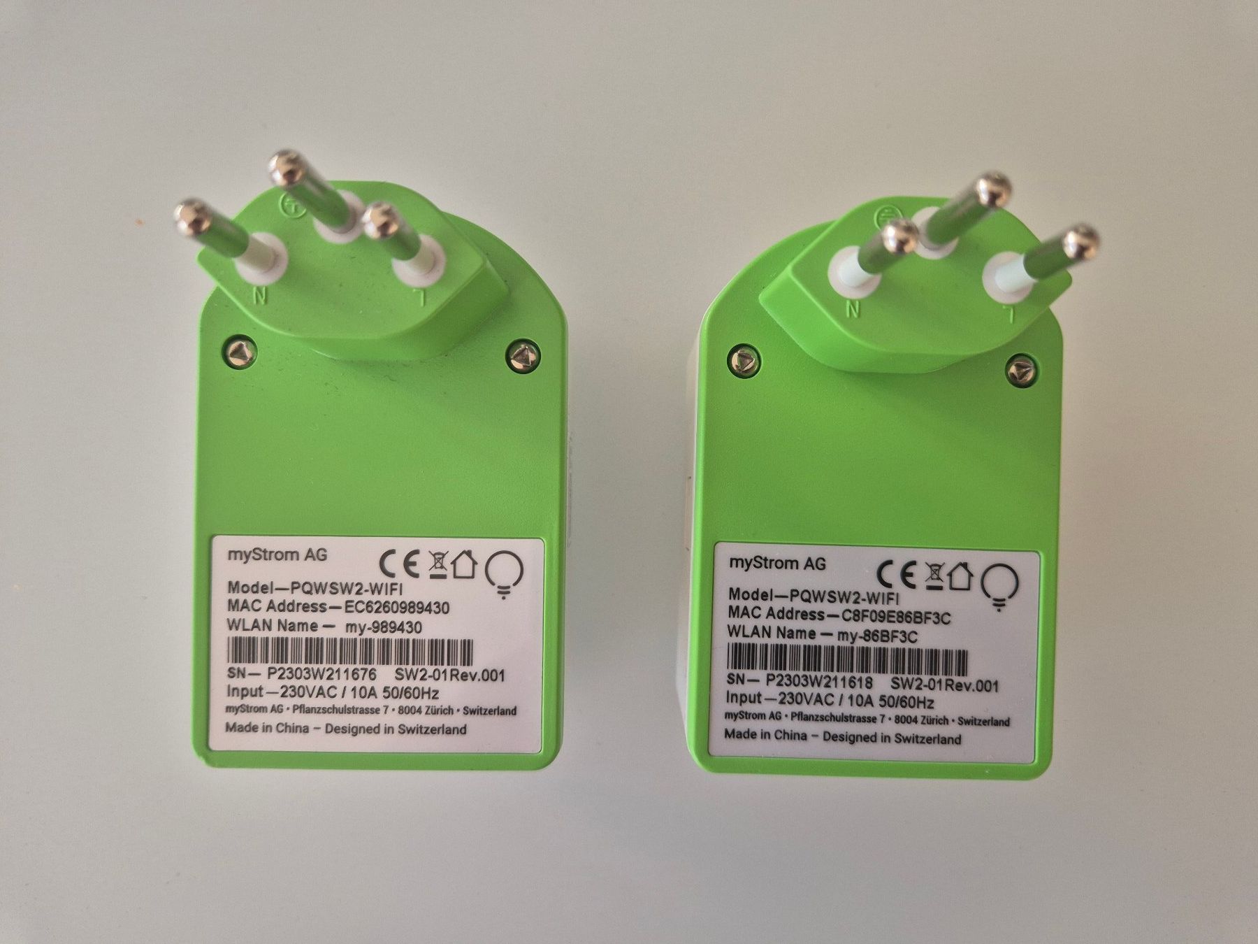 myStrom Fiches d'alim.: MyStrom Switch 2 Smart-Plug WiFi – D'occasion à Oberrohrdorf par RHeu 1