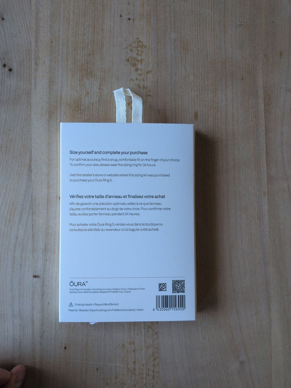 Oura Bagues: Oura 5 Sizing Kit, gebraucht – Neuf (Voir description) à Bühler par fam_hnj2 1