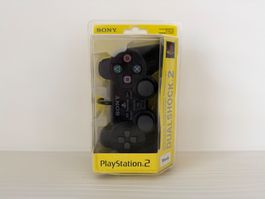 Sony Playstation2 DualShock 2 manette noire neuve scellée