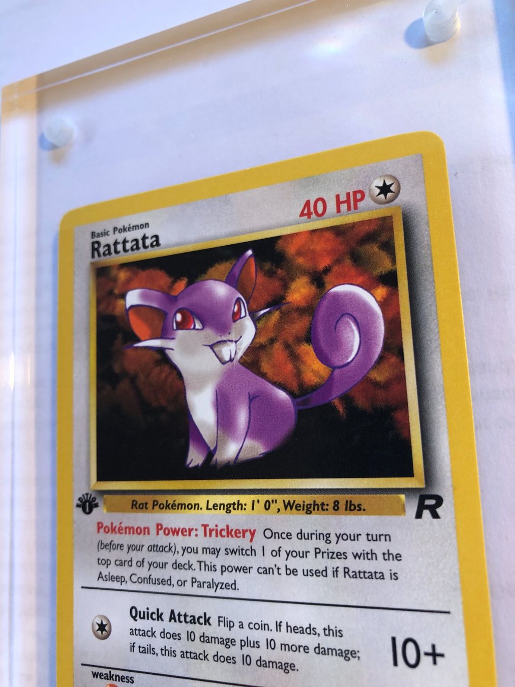 Carte collezionabili: Rattata 1st Team Rocket - MINT - ab 1.- – Usato da Giubiasco venduto da dan_pr8b 3