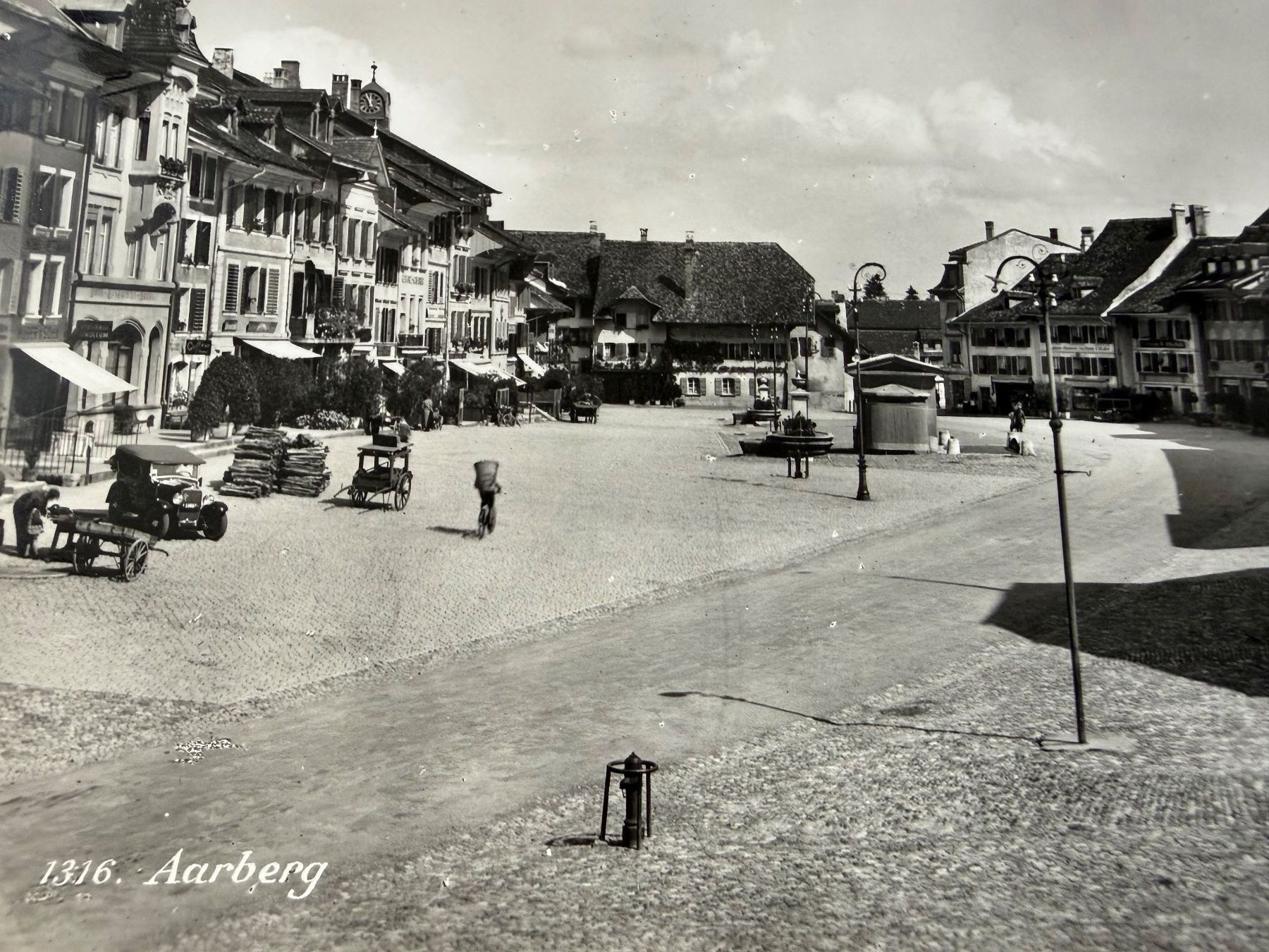 Cartoline postali: AK Aarberg – Usato da Zwingen venduto da moje1 1