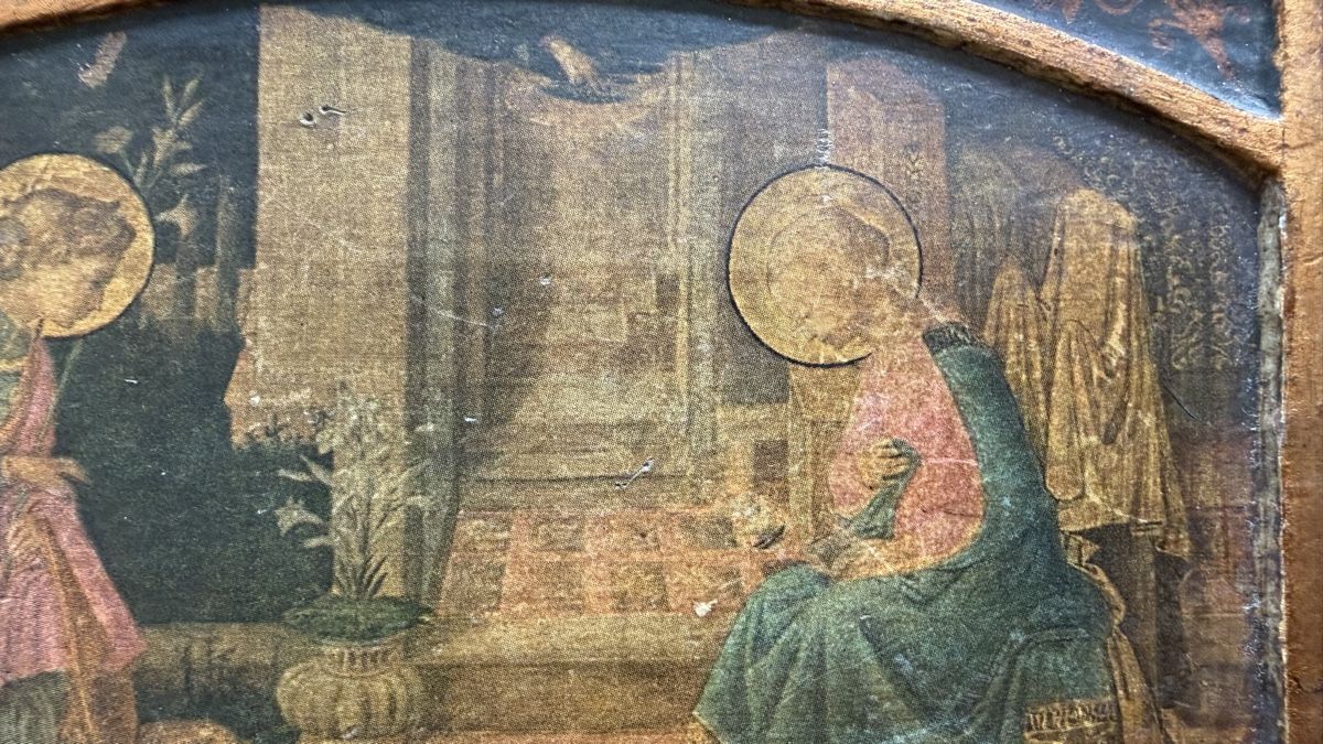Foto & Immagini: Kleines Andachtsbild Holz im Renaissance Stil – Usato da Riedholz venduto da Frettchen63 2