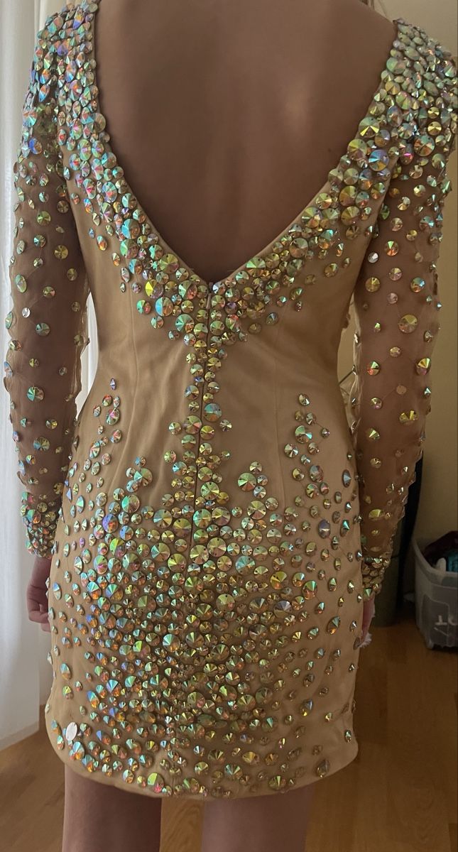 Kleider: Kleid Glitzerndes Cocktailkleid mit Strass Gr. S – Gebraucht aus Rüschlikon von Lajniii 2