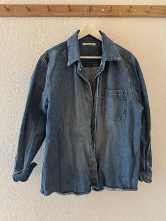 Jeanshemd / Jeansjacke von Wood Wood, Gr. XL - Top Zustand
