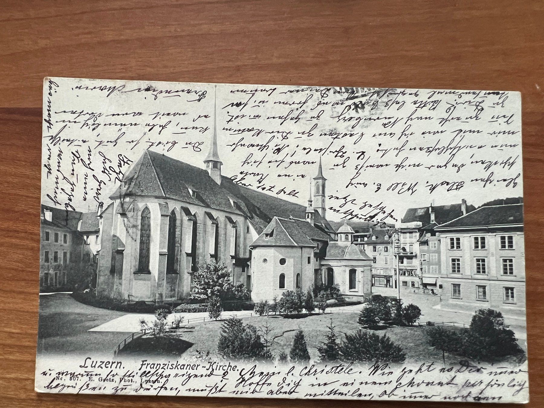Cartoline postali: AK  1905 Luzern    (G1740) – Usato da Hinwil venduto da Sidi4