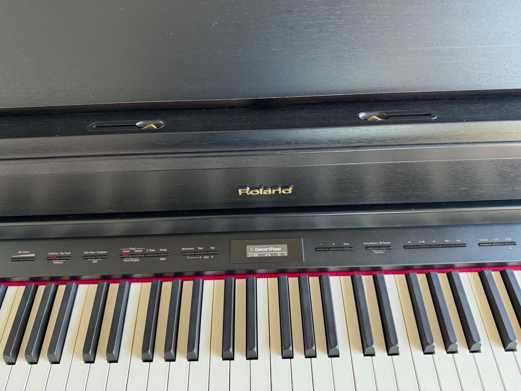 Roland Musikinstrumente: Roland HP 508 - CB digital piano – Gebraucht aus St-Gingolph von GoldenKeys 2