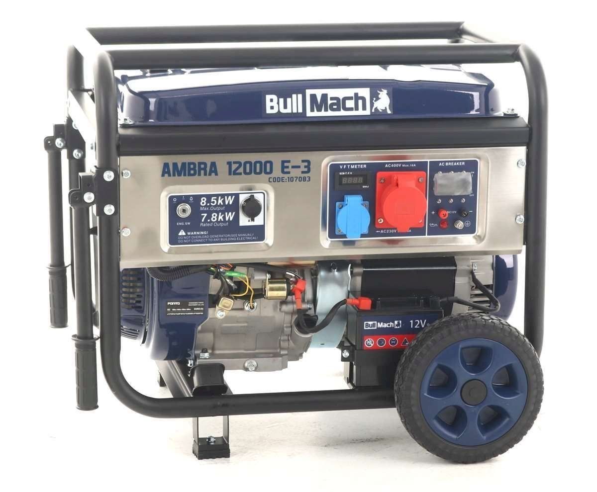 Générateurs de courant: BullMach AMBRA 12000 E-3 Stromerzeuger – Neuf avec emballage d'origine à Bottighofen par zaap